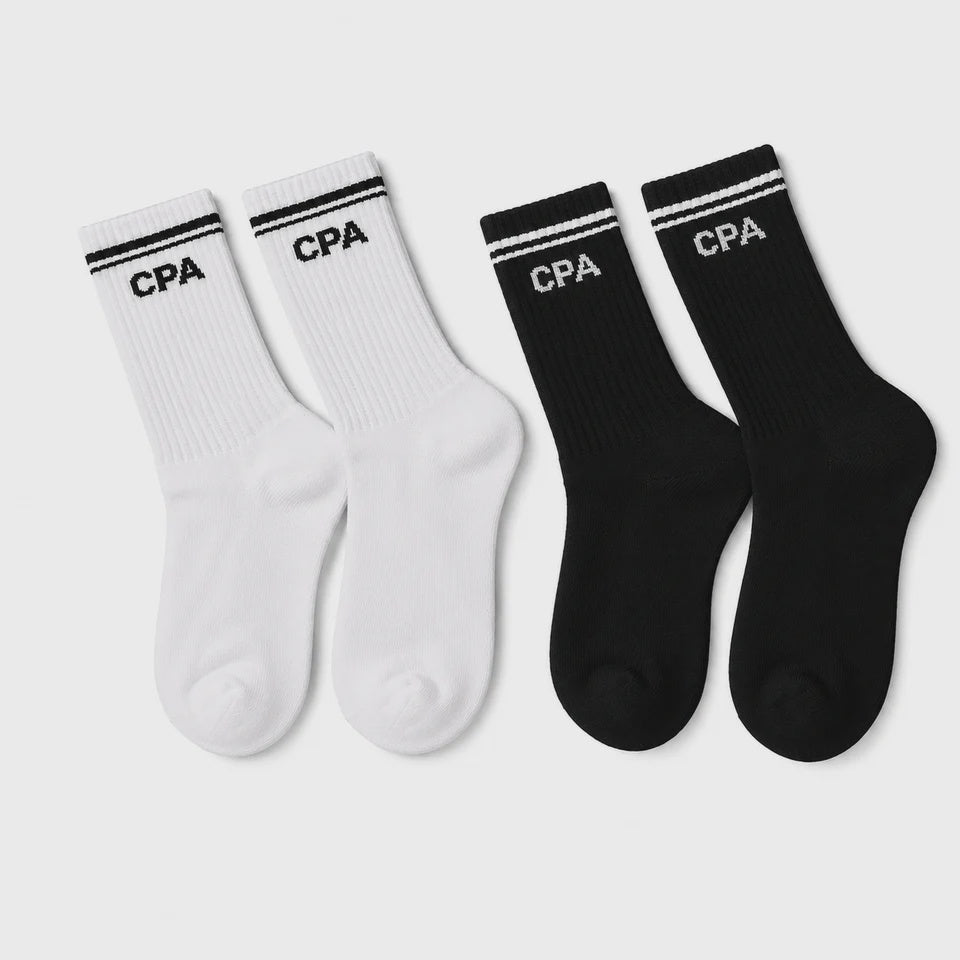 CPA Essential Crew Socks