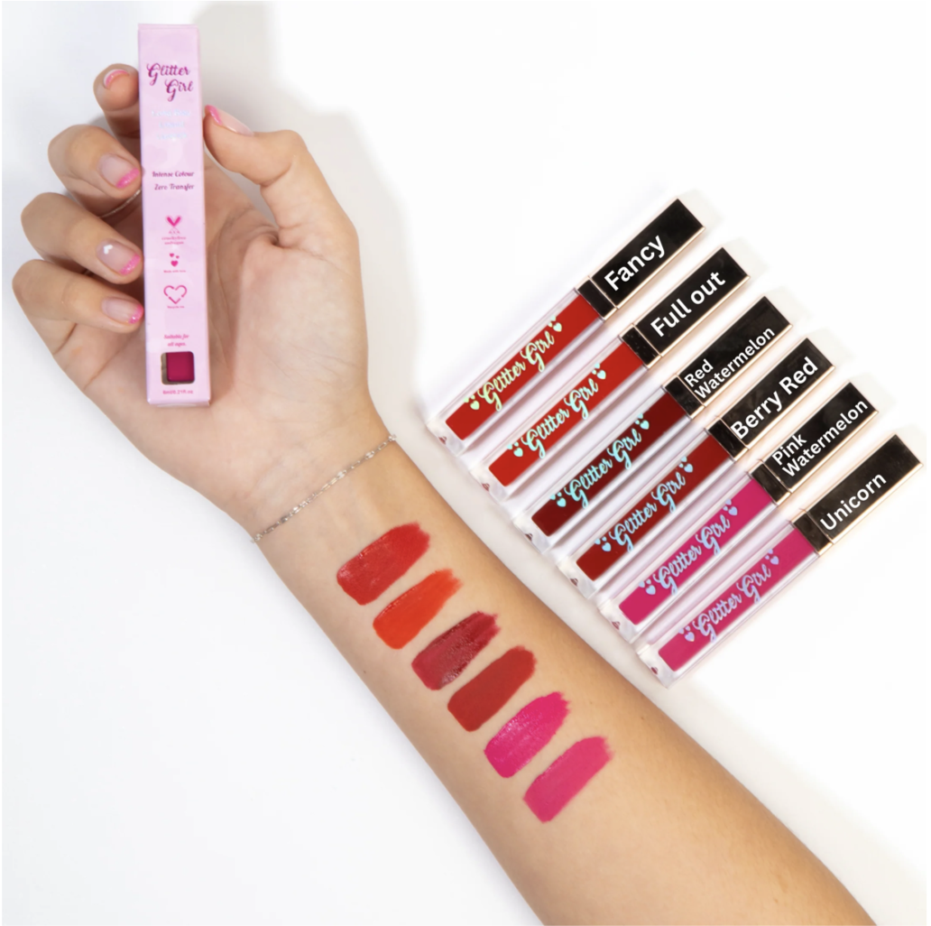 Glitter Girl Makeup Long Stay Liquid Lipstick