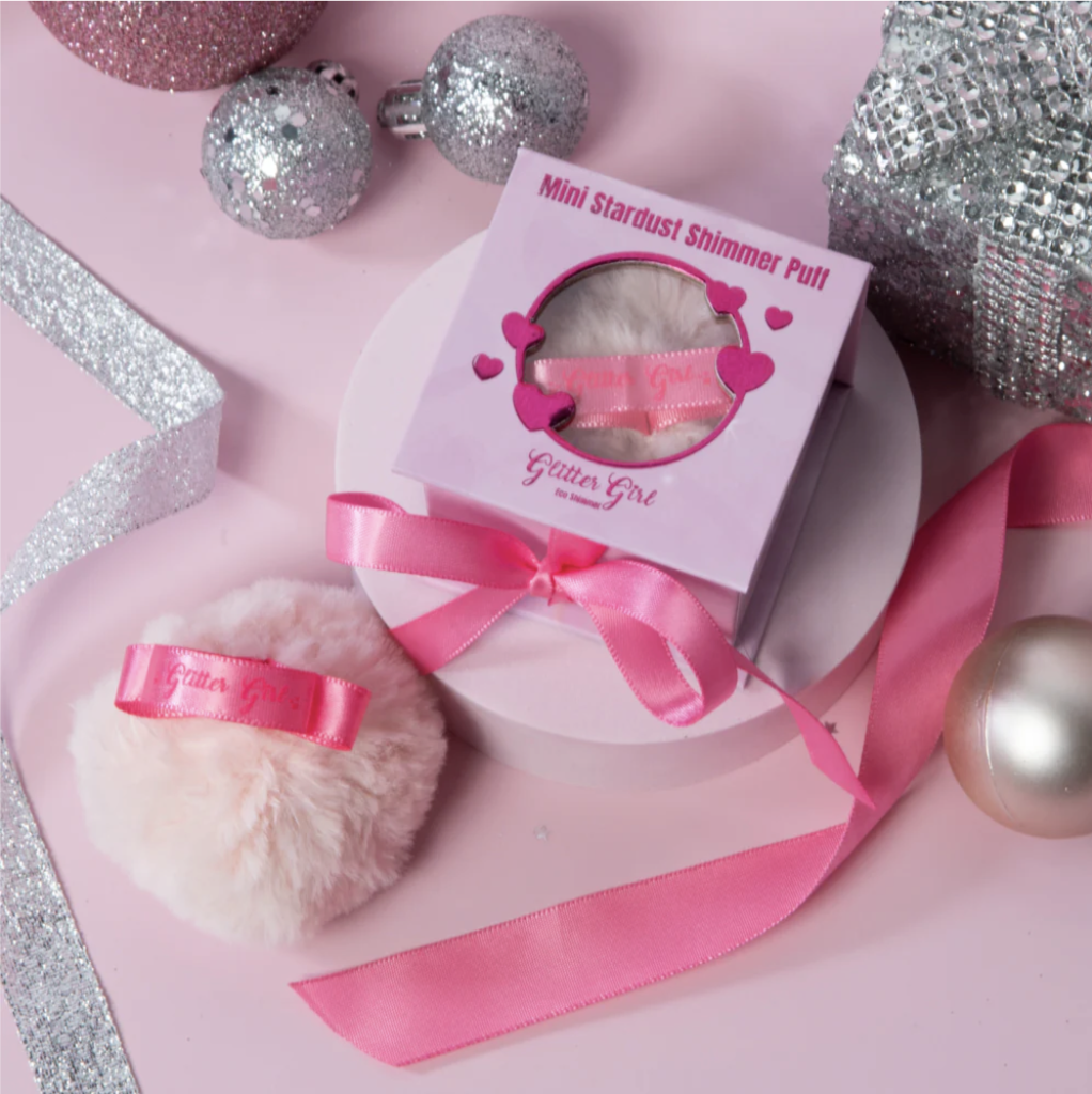 Glitter Girl Makeup Mini Stardust Shimmer Puff