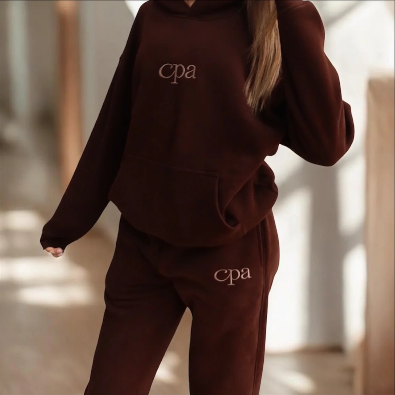 CPA Core Lounge Wide Leg Track Pant