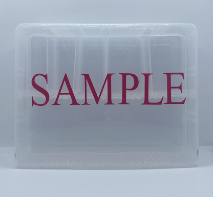 Hair Box - Personalised Empty