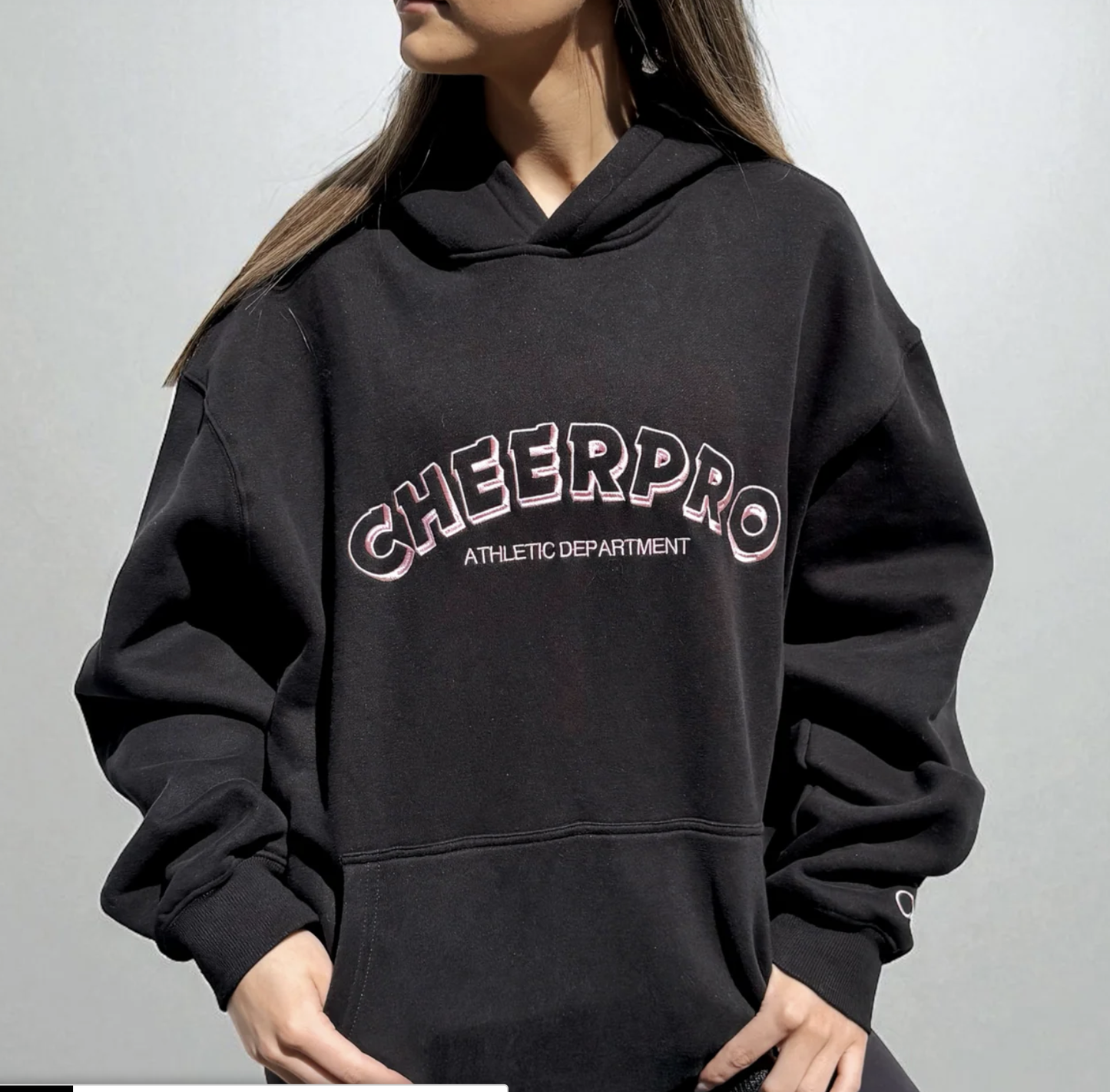 CPA Athletic Dept Hoodie - Pink Embroidery