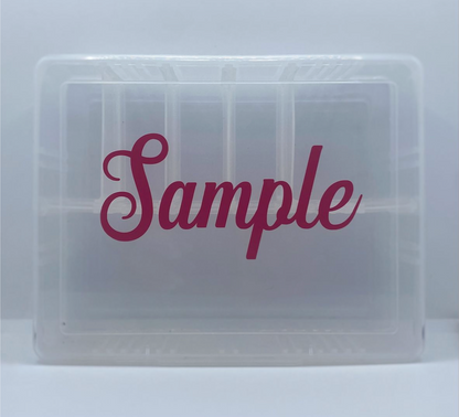 Hair Box - Personalised with hair accessories