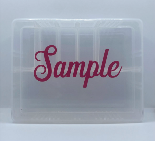 Hair Box - Personalised with hair accessories